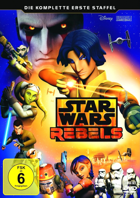 Star Wars Rebels - Die komplette 1. Staffel (3-DVD)