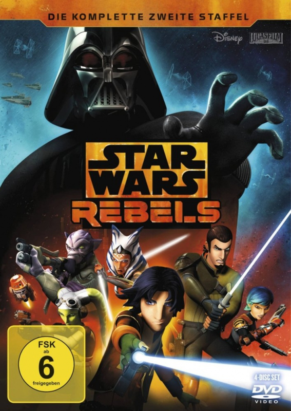 Star Wars Rebels - Die komplette 2. Staffel (4-DVD)