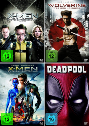 X-Men: Mega Bundle - Origins: Wolverine, Apocalypse , Dark Phoenix, New Mutants, Dead Pool 1+2 [13-DVD]